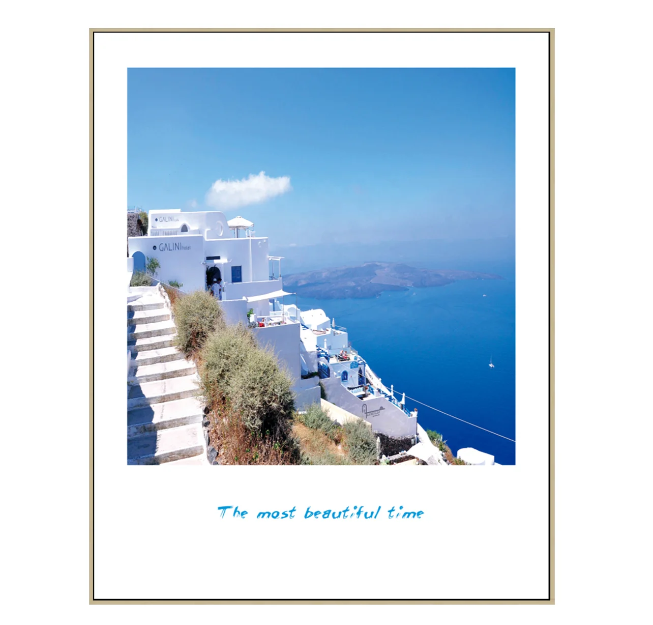 
Greece Blue Seascape Painting With Cheap Price Home Wall Decor Paintings Canvas 