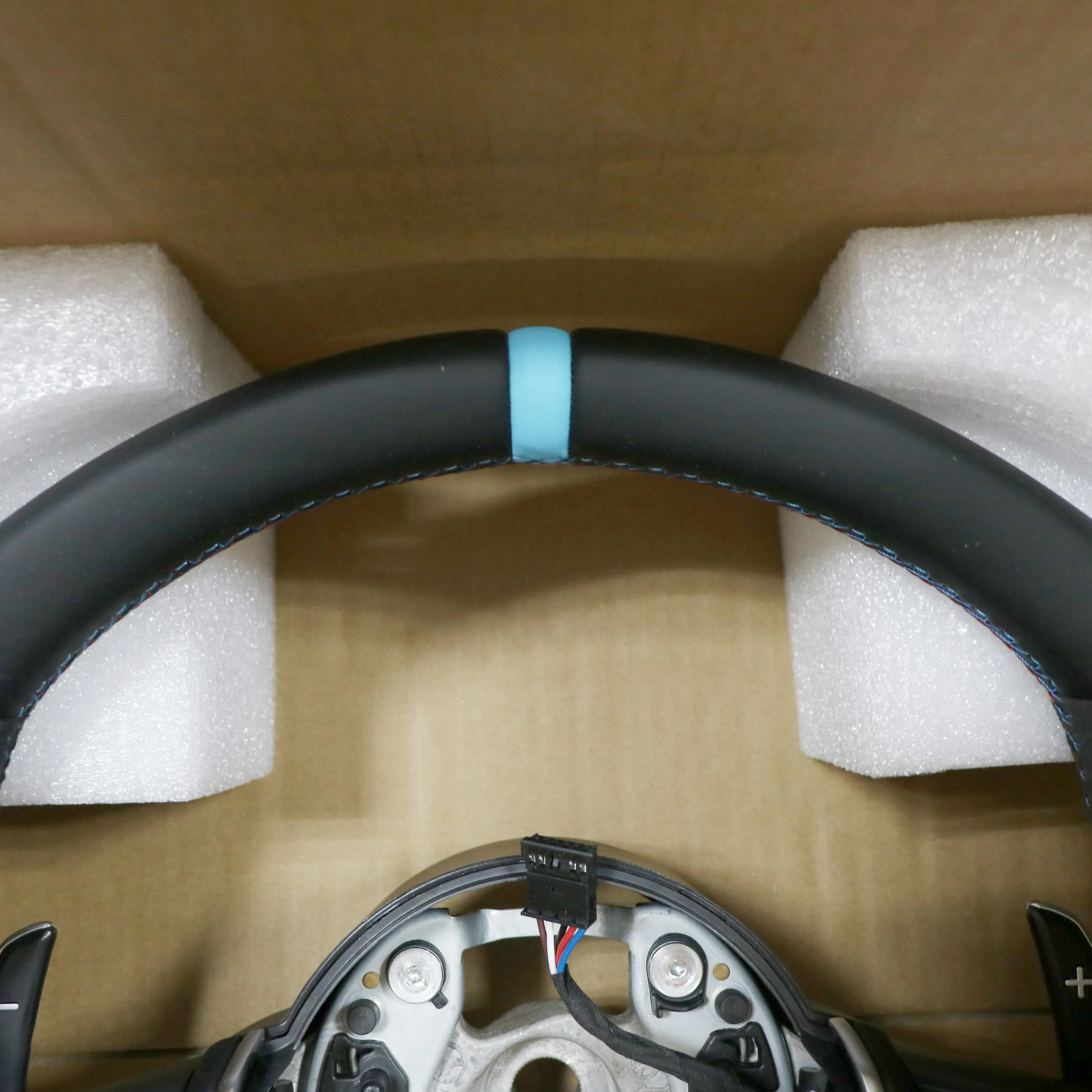 Кожаное рулевое колесо alcantara в сборе для BMW f46 f80 f21 f25 f20 f11 f34 f12 f92 f22 f87