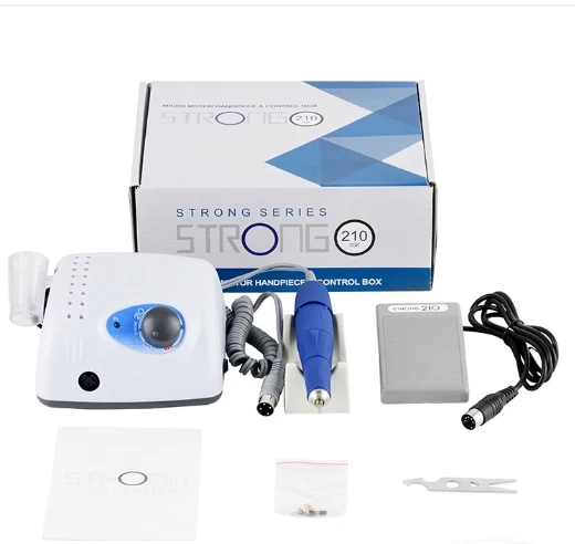High-Quality and Efficient 35000 RPM Nail Polishers STRONG 210 Electric Polisher Remover