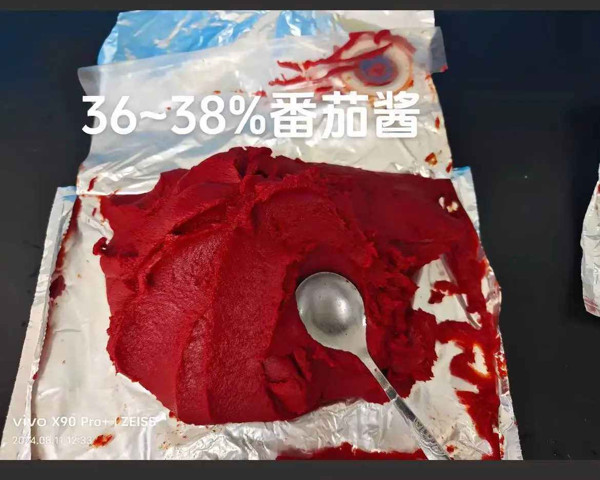 Organic Wholesale High Quality Tomato Paste 70g 210g 400g 2.2kg 28-30% Canned tomato sauce Production Line Many Sizes