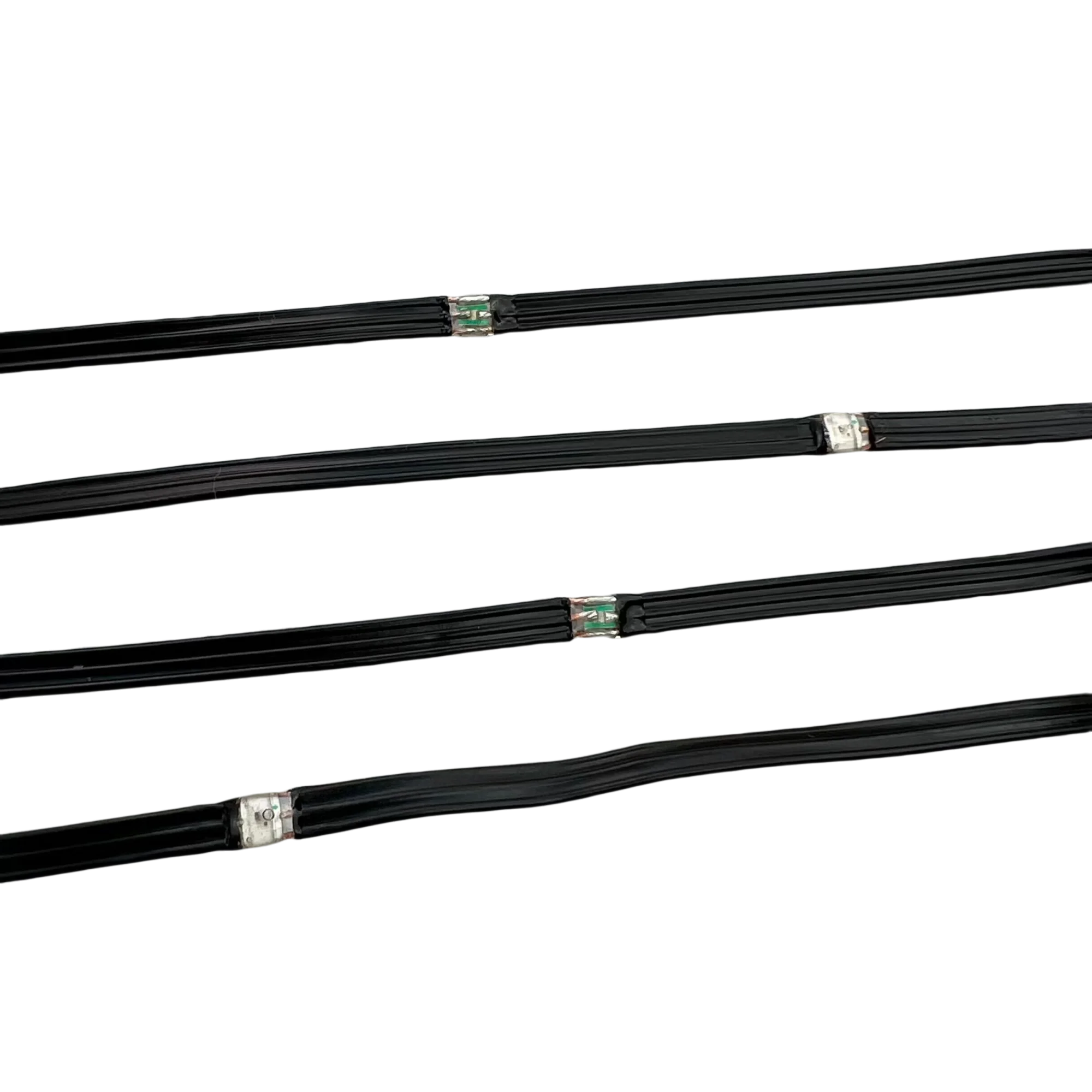 Прозрачные линзы DC12V 3000ct 15/20/25/30 мм/50 мм/100 мм Шаг WS2811 Светодиодная галька Пиксельная струнная лампа RGB цвет IP67 черный провод