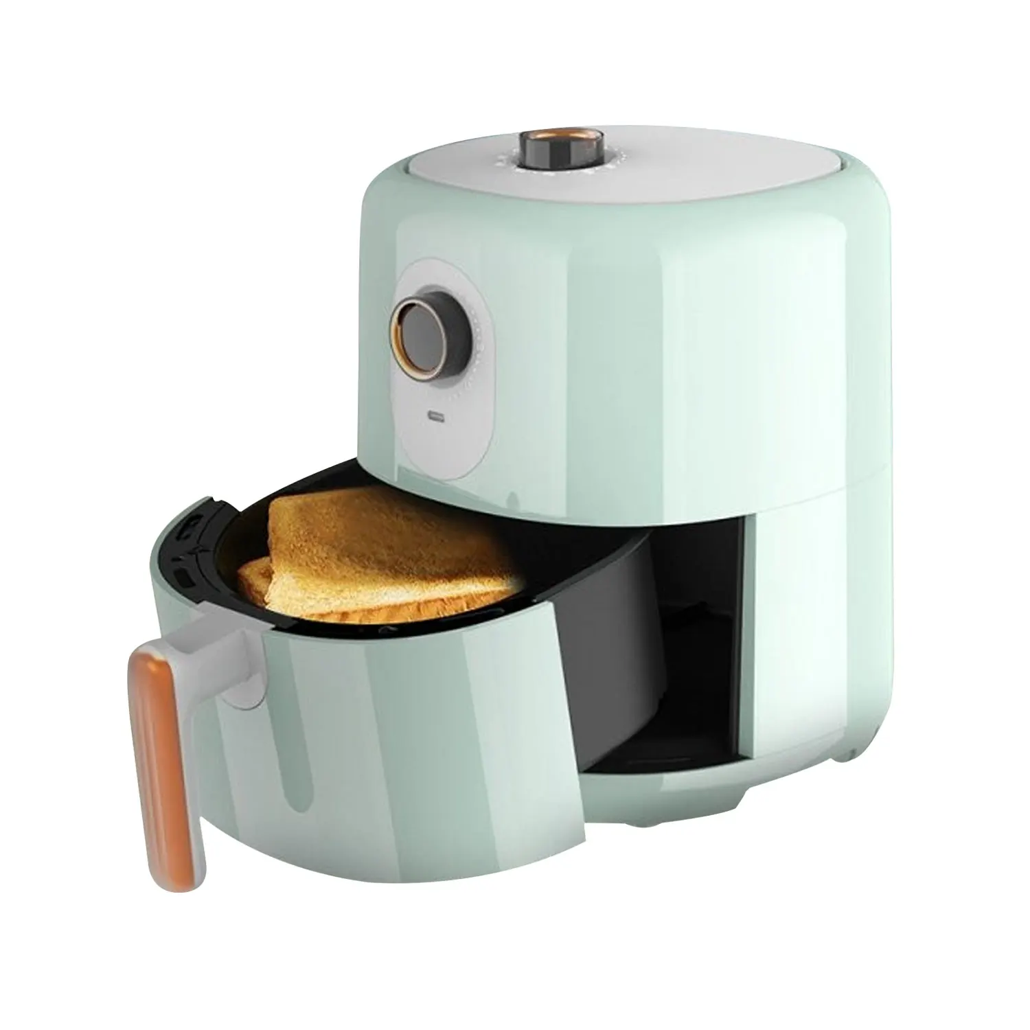 
Kitchen Academy 4.5 Liter Mini Baby Blue Home Use Electric Tefal Air Fryer 