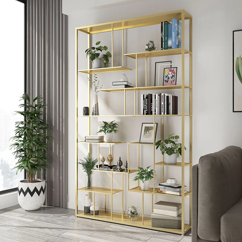 high quality floor shelves supermarket storage shelf heavy duty books rack  for living room bedroom