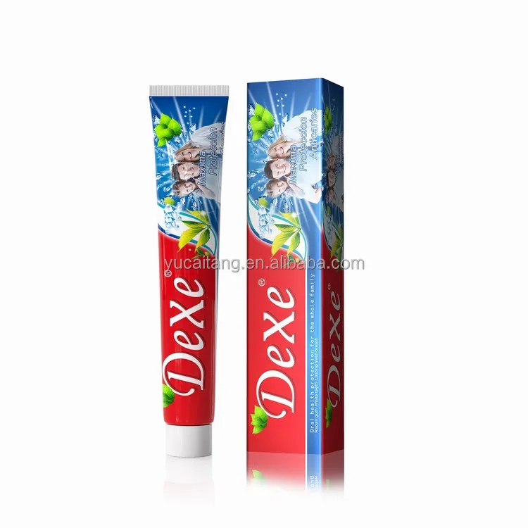 Dexe оптовая продажа дешевая цена OEM 3 г/5 г/6 г/10 г/15 г/20 г/25 г одноразовая зубная паста