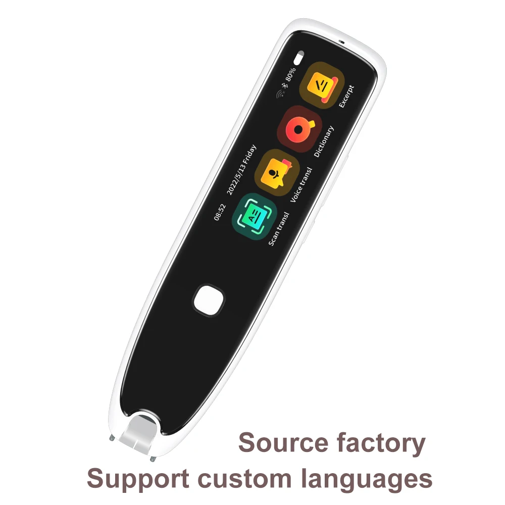 Factory Direct Durable Ai Intelligent Translation Pen Multiple languages customization