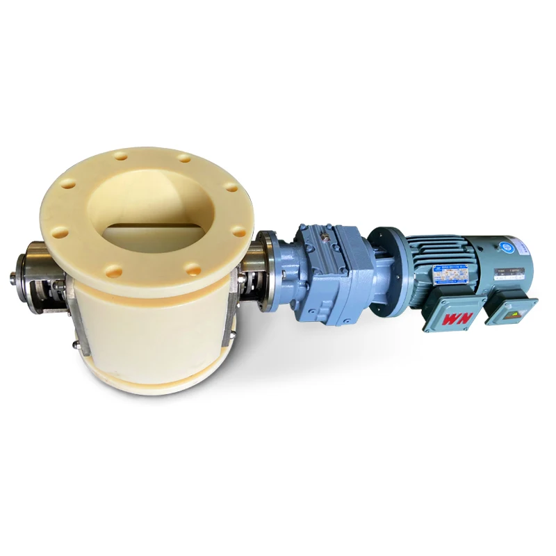 Star unloader DN200 type feeder normal temperature nylon stainless steel off fan ash unloading valve