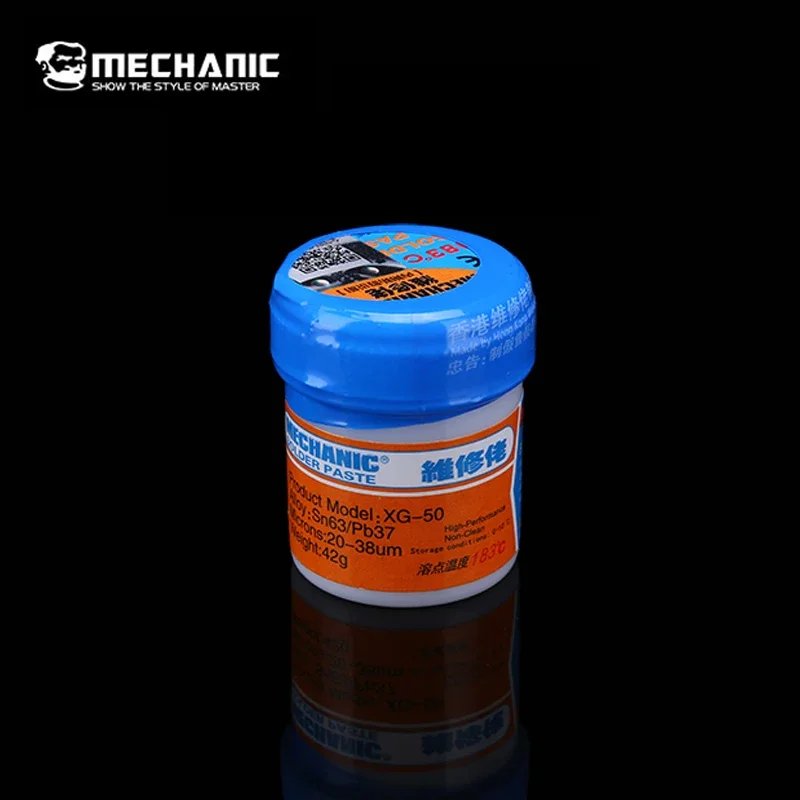 Механик Sn63 XG-50 пайки SMD SMT BGA сварочная паста Флюс Для ремонта мобильного телефона паяльная станция для