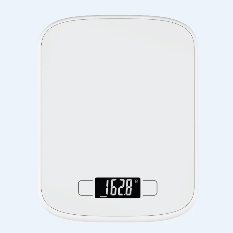 K86 Slim Electronic Stainless Steel Platform Kitchen Food Scale Weight in Grams and Ounces for Baking Cooking and Meal Prep