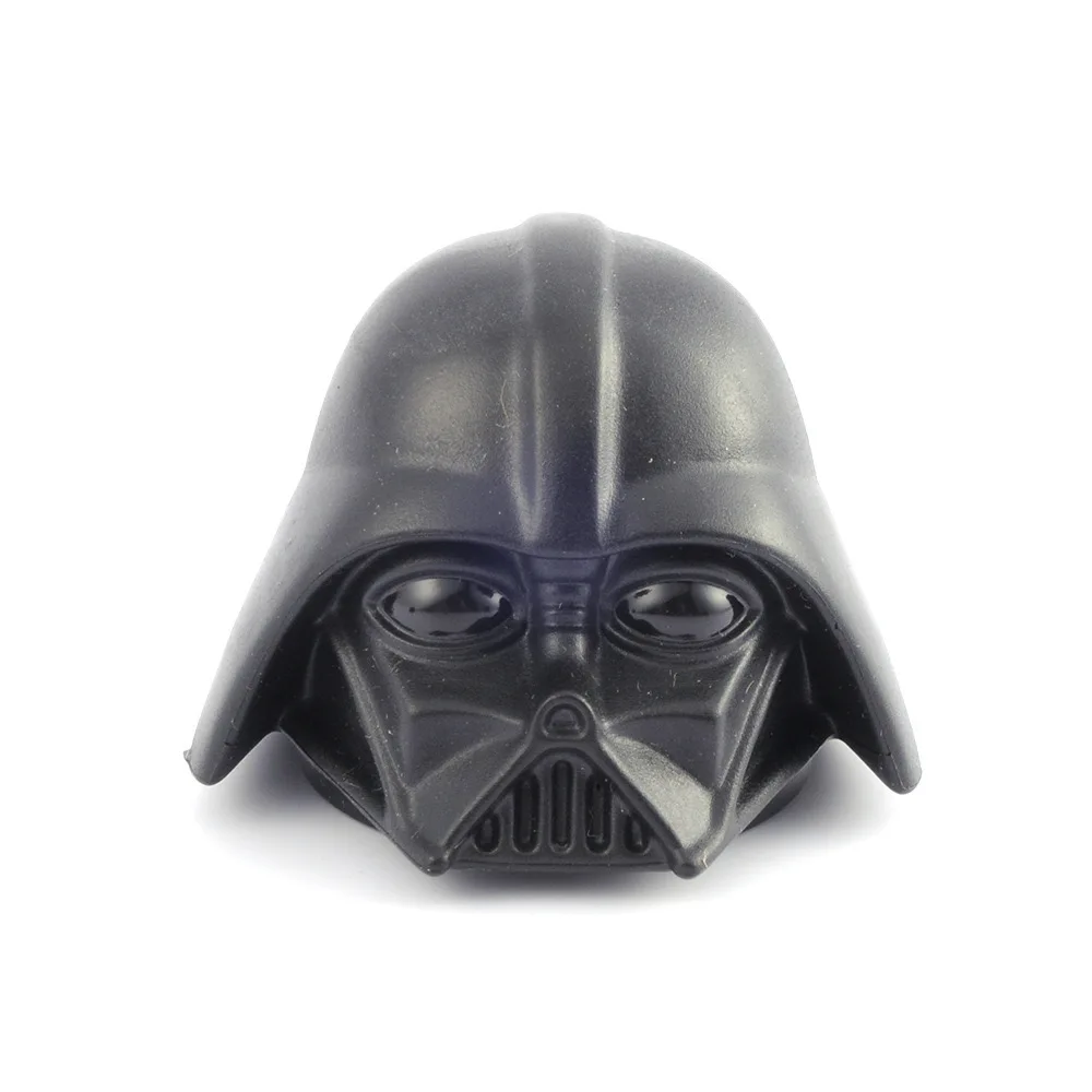 Newest 3Parts Zinc Alloy Wars Star Black Warrior Darth Vader Metal Herb Grinder for Smoking Accessories