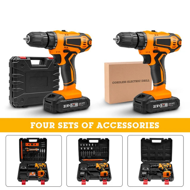 12V cordless lithium battery screwdriver hand held electric tool power drill