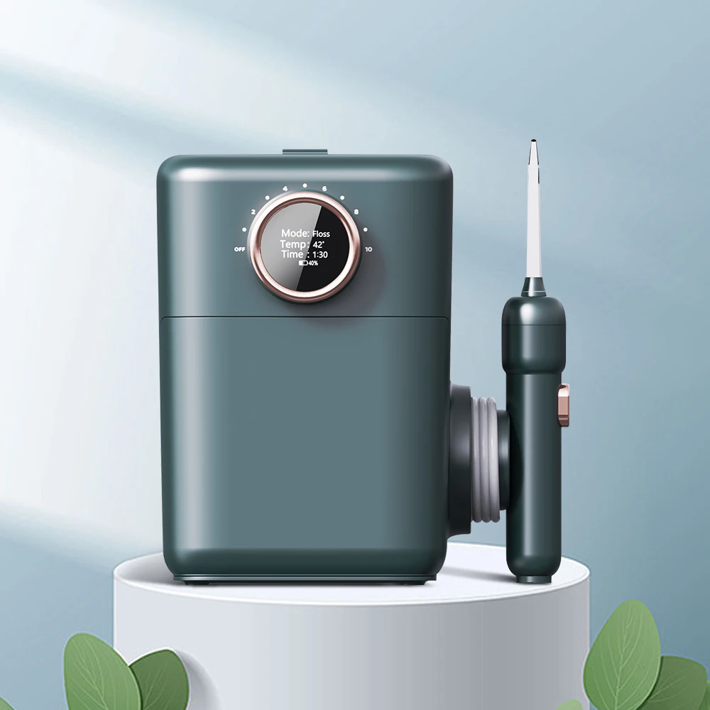 USB Rechargeable LCD Screen Oral Irrigator Family Home Set Dental Care Teeth Whitening Water Flosser With UV Disinfection
