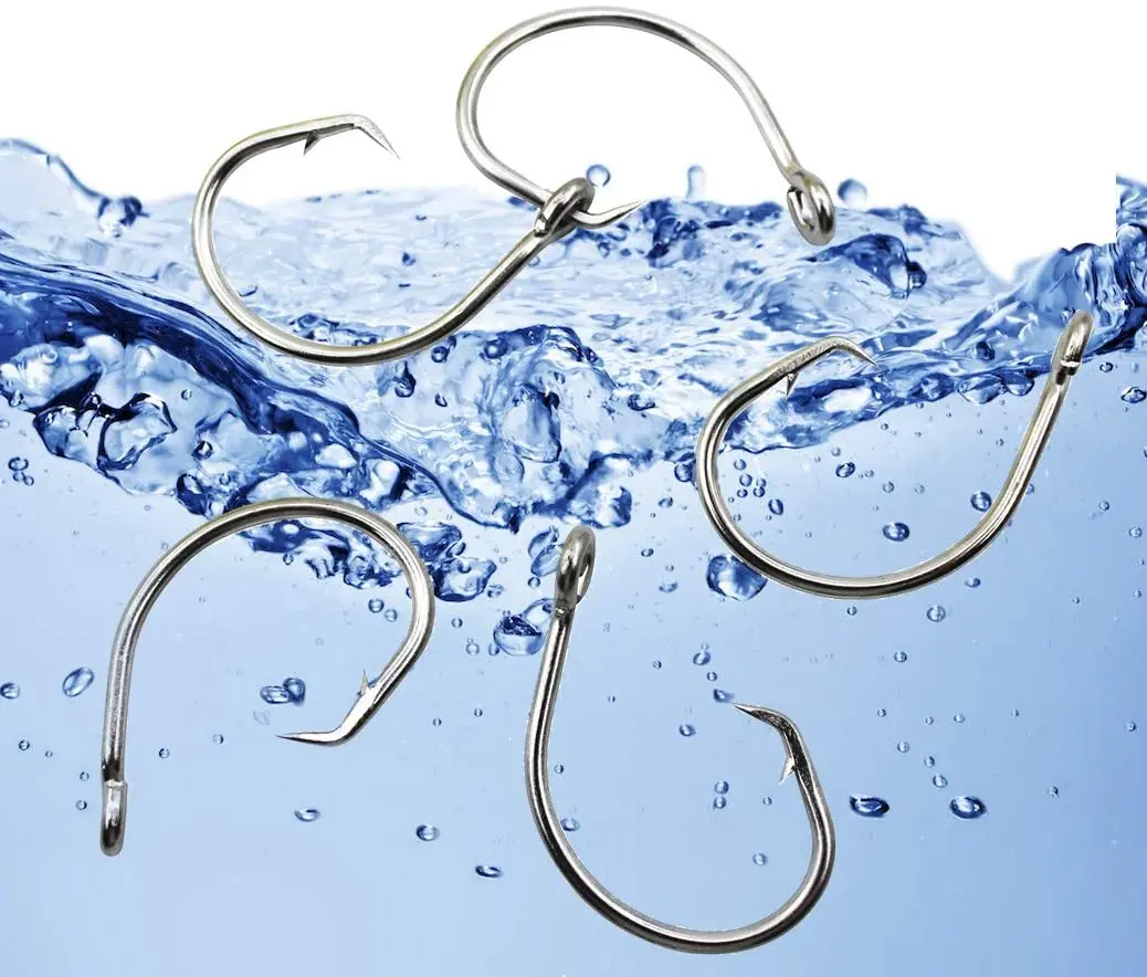 JSM 39960 Stainless Steel hook Tuna Circle high quality hook with size 11/0  Fishing Hooks