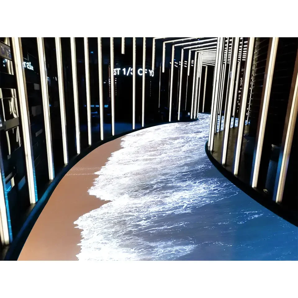Factory price interactive P2.976 P3.91 LED dance floor Indoor Outdoor for shopping mall advertising exhibition hall