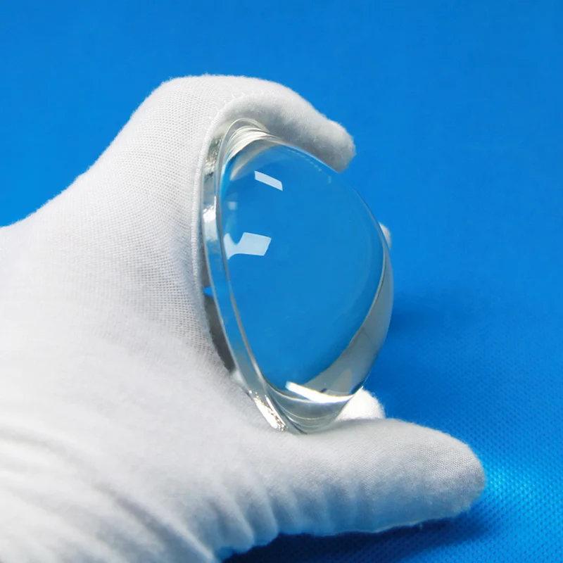 Custom optical lens LED magnifier flat convex lens