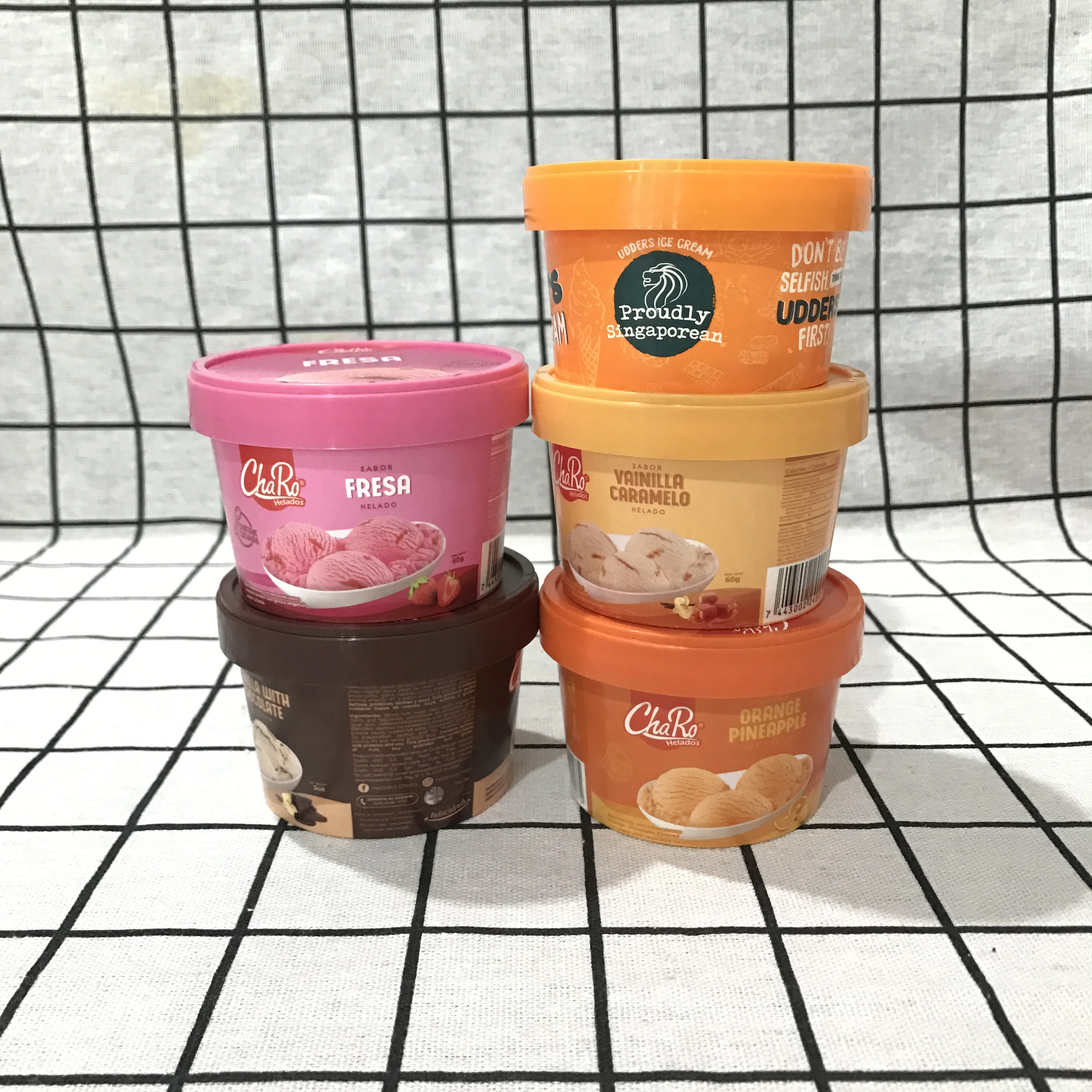 High Quality Biodegradable Disposable  ice cream paper cup with lids