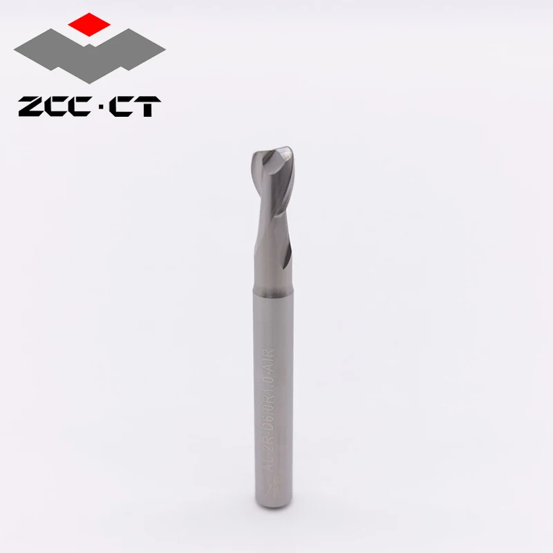 
ZCCCT 2-Flute R End Mills Best For Super High Speed Milling for Aluminum Work Piece 4mm End Mill High Quality End Mill 
