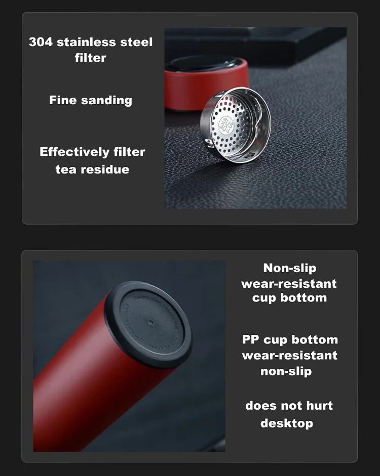 Factory direct sell vacuum bottle testing sus304 straight 500ml 17oz OEM customization wholesale gift 13014