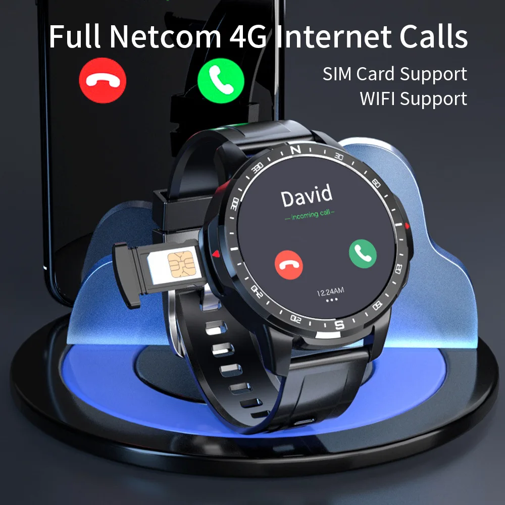 4G Smart Sports Android Watch Multi-function SIM Card 5 Million HD Pixel Step GPS Sports Smart Watch 2022
