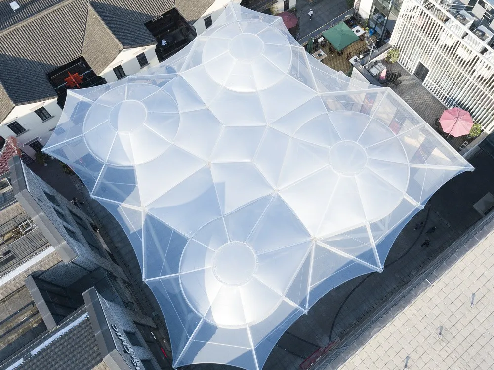 ETFE roofs ETFE Membrane Structure Manufacturer Directly Supplied Design Installation Services