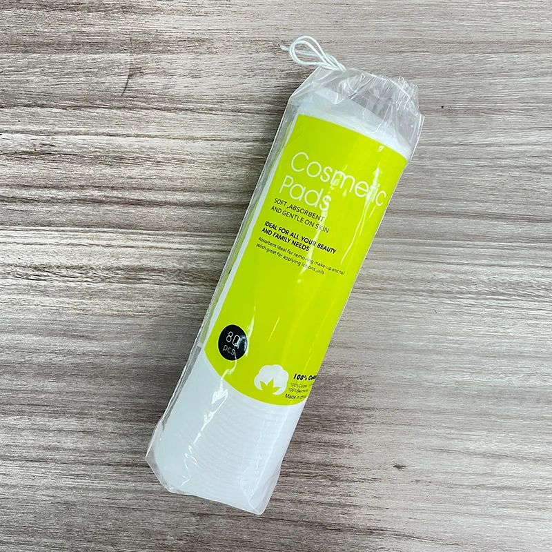 Best Price 100% Cotton Natural Facial Clean Round Remover Pads Disposable Cosmetic Cotton Pads