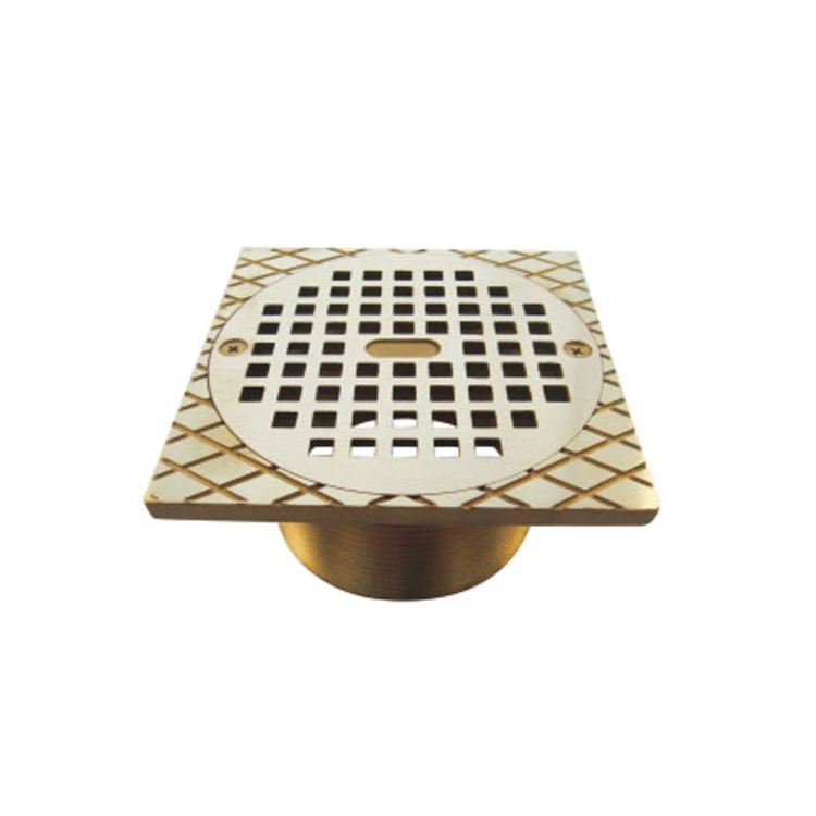 Outdoor brass drain covers residential outside water drains