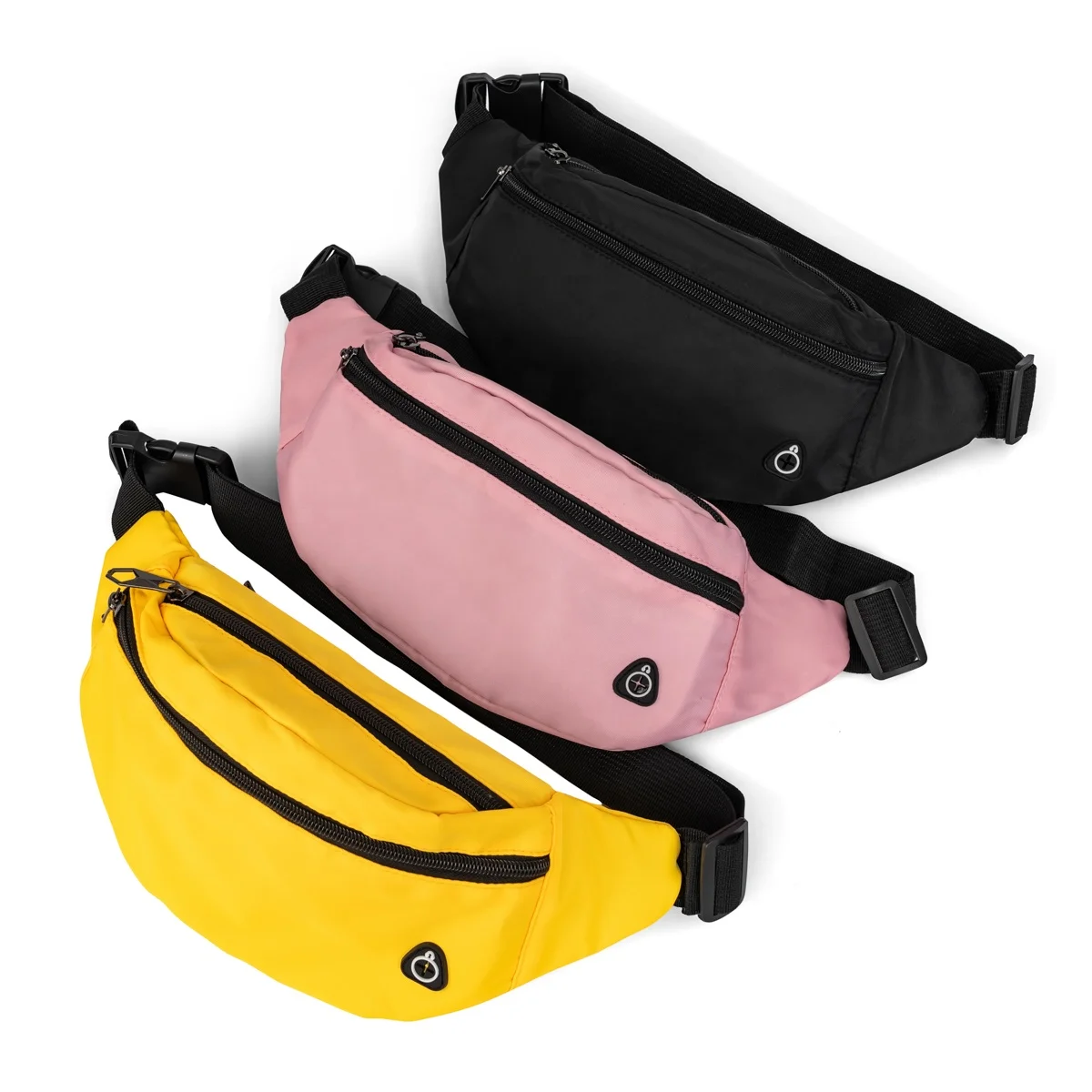 Fannypack Unisex Crossbody Bag Sports Bum Bag Runner Pouch Custom Logo Waist Bag