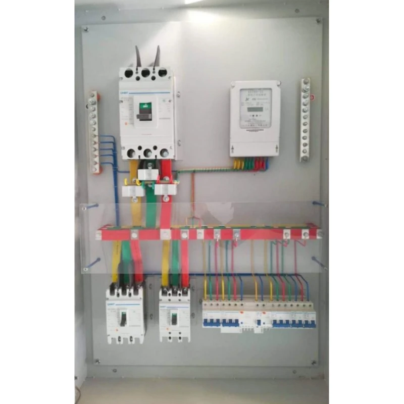 High Quality Power Distribution Panel Metallic Surface Mounted Webbed Electrical Enclosure Box Electric Distribution System