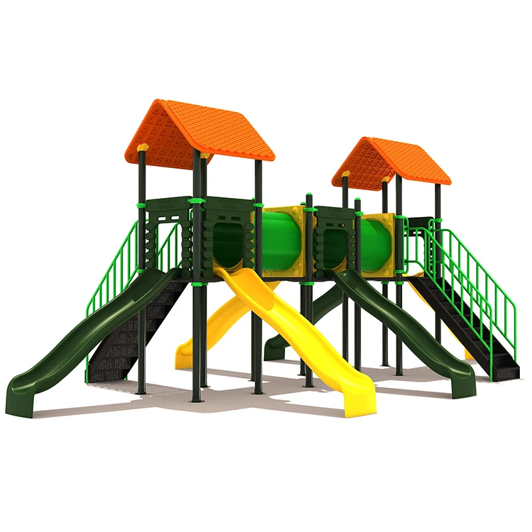 KINPLAY Children Playground Manufacturer Outdoor Kids Zone Playhouse Backyard Play set for Kids