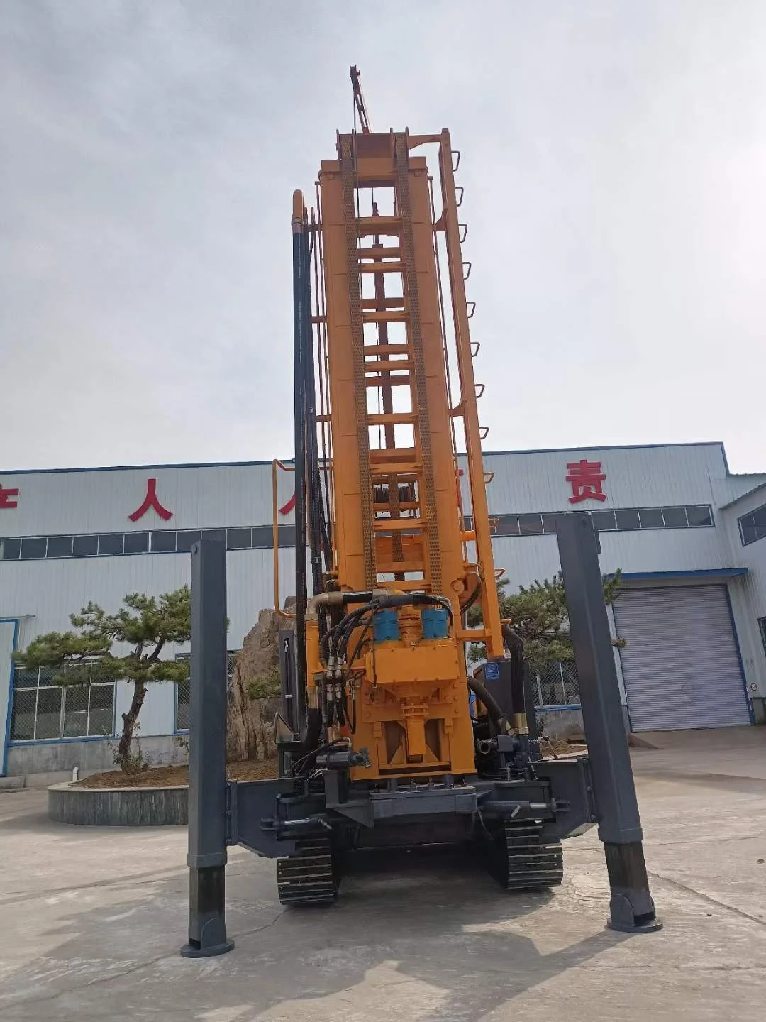 400m deep exploration Borehole air dual water well 300m Mechanical top drive drilling rig equipment for sale South Africa