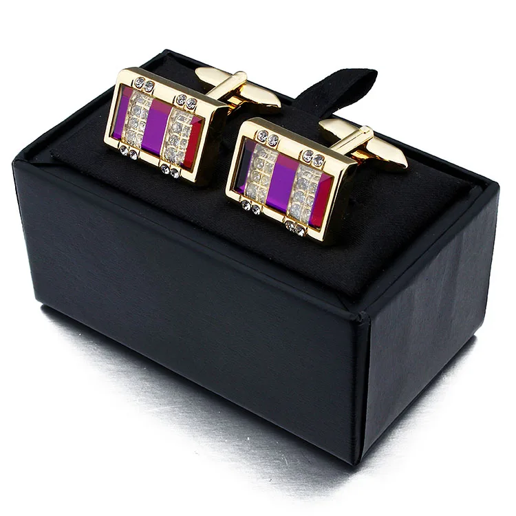 Shiny Cufflinks Metal Custom Shape Tie Clips Party Gift for Men Cuff Links Brass Round 100 Dollar Bill Cuff Links