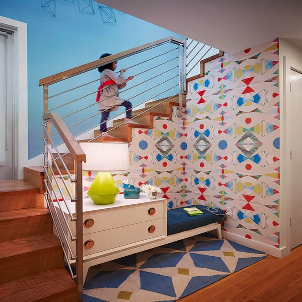 Stainless Steel Terrace Rod Railing Side Mounted Cable Railing Balcony Stair Cable Railing