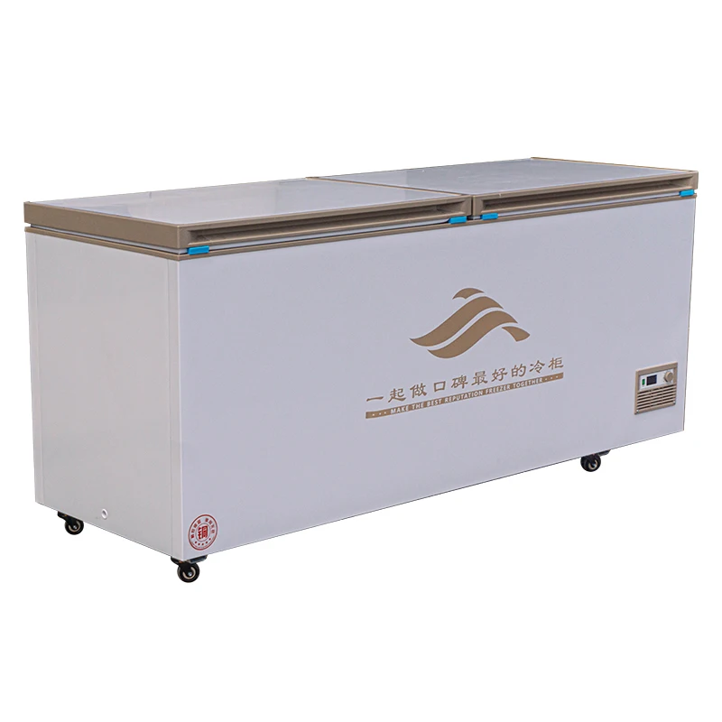 HAOYOU Horizontal top open White Wholesale Cheap Home chest refrigerator upright freezer good deep freezer