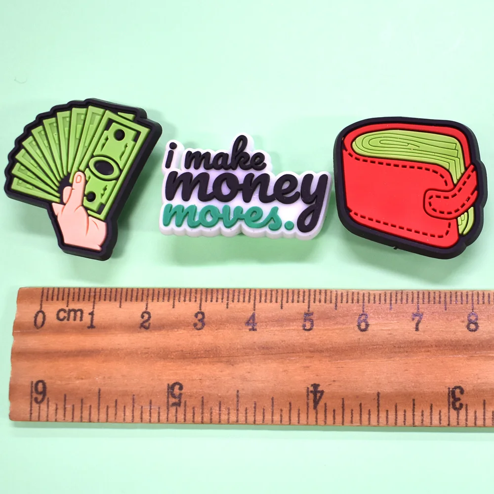 Women Shoes Accessories Dollar Symbol Money Maker Wallet Moneybag Shoe Charms Cash Moifom Money Maker Rich Shoe Store Accessory