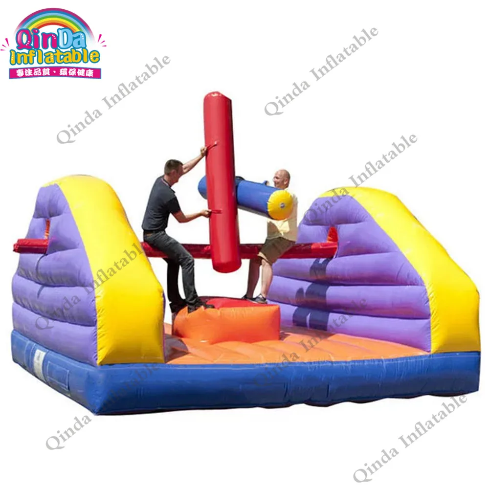 
PVC Boxing Ring Inflatable Bounce Inflatable Boxing Ring Gloves Inflatable Wrestling Rings Bounce Games For Kids 