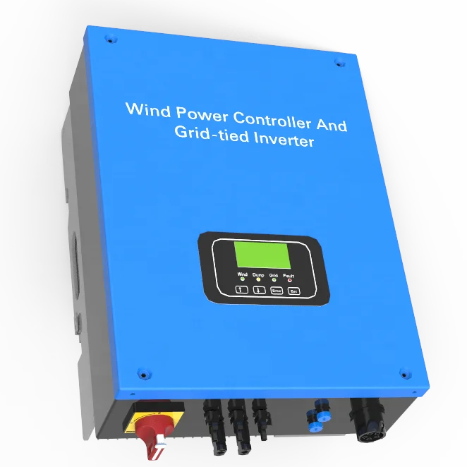 MPPT On-Grid Integrated Inverter With Built In Controller For Wind Turbine 3KW 5KW 8KW 10KW Grid-Tie Three Phase 380V Output