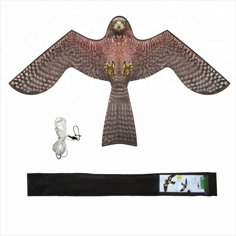 simulated bird repeller eagle kite scarecrow bird catcher kites falcon repeller anti pigeon for agricultural bird control