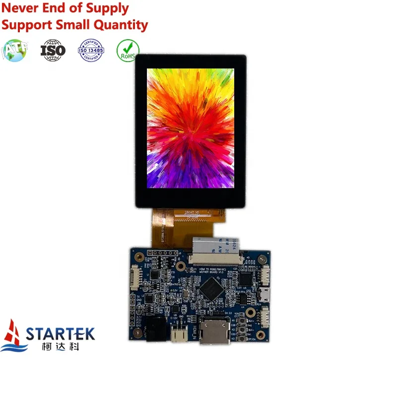 2.8 inch hmi display 480*640 high resolution 2.8 inch tft module with HMI interface with CTP