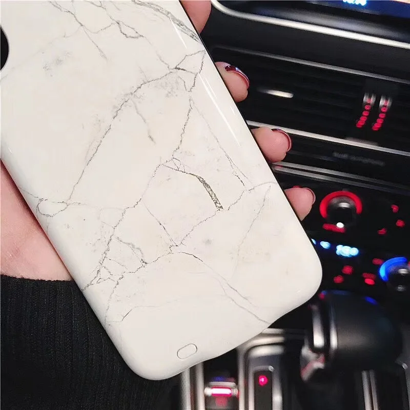 Лидер продаж мраморный умный чехол для батареи iphone 12 Pro Max внешний аккумулятор зарядный iPhone Mini тонкое зарядное