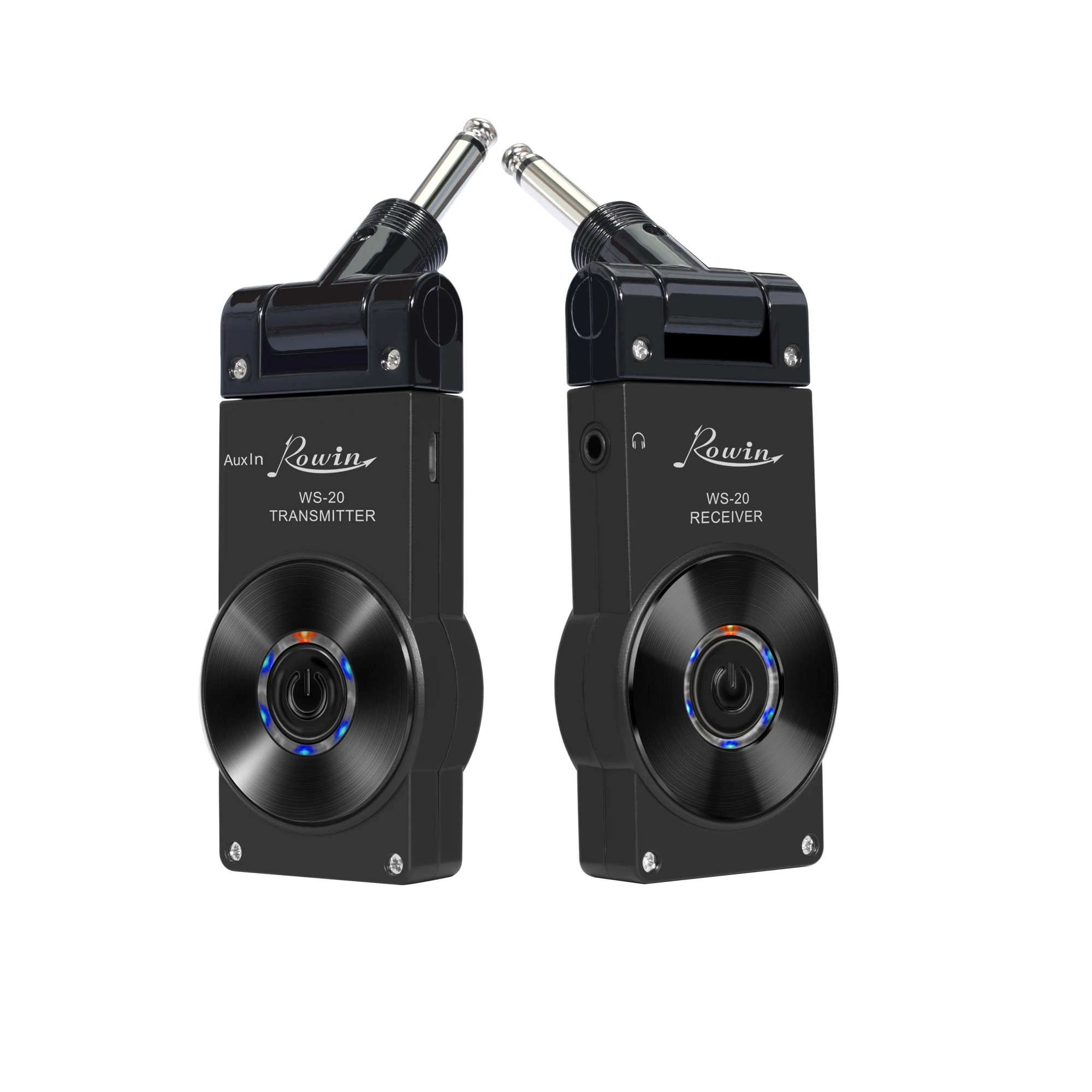Hot selling ROWIN WS-20 Wireless Guitar System guitar Wireless transmitter and receiver