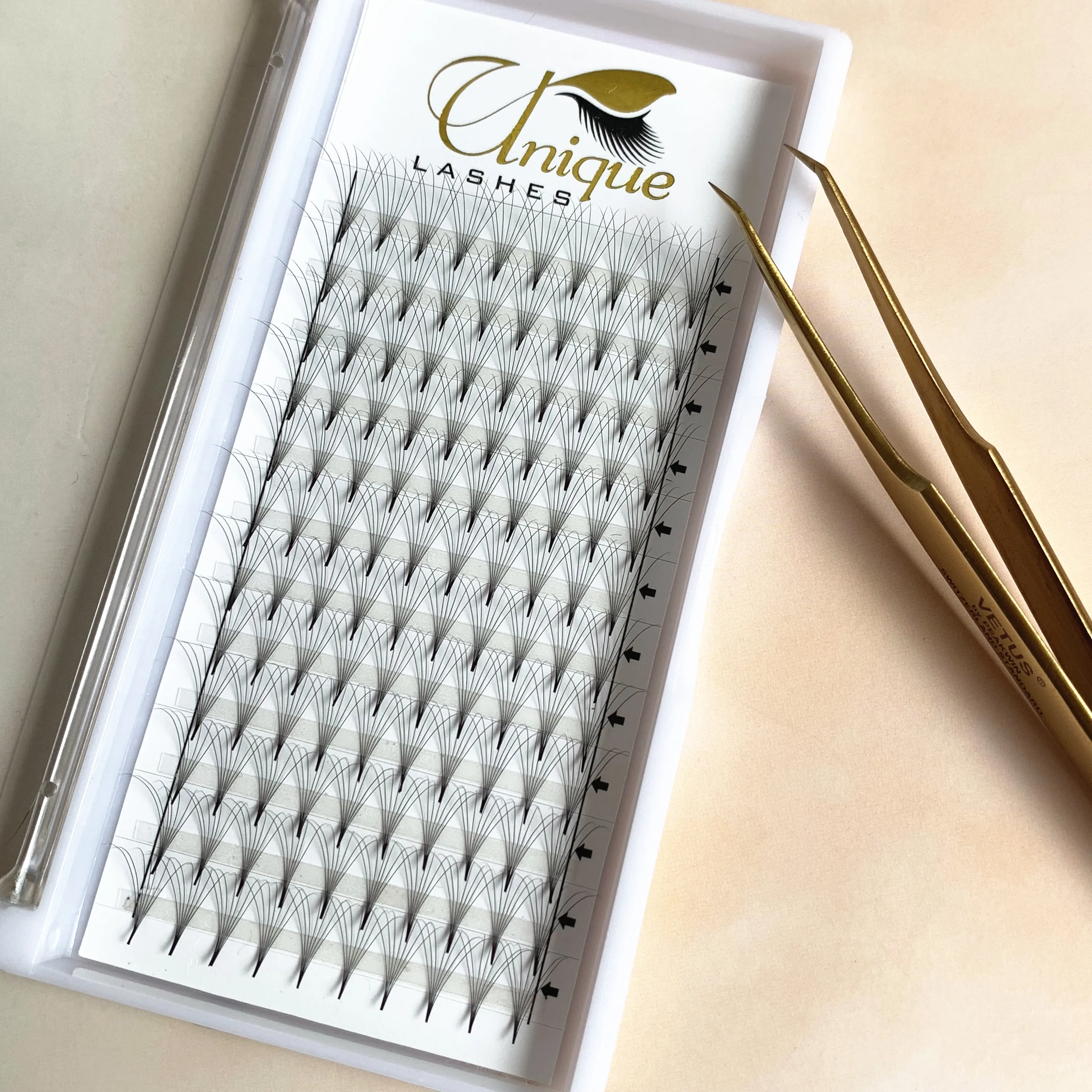 3D 5D 6D 10D Premade Volume Lash Extension Fans Thin Pointy Base Russia Volume Eyelash Extension Fans