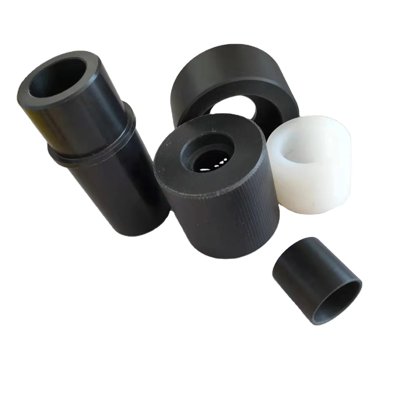 OEM Custom Plastic Nylon POM UHMWPE PTFE shaft Bearing Sleeves pom bushing