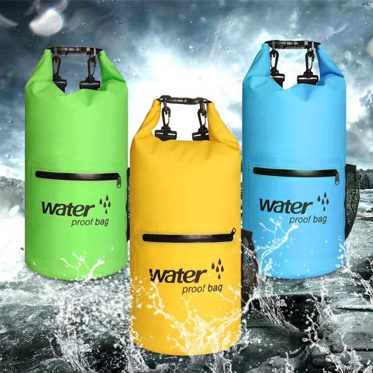Hot Selling durable waterproof bag dry bag shoulder bag  for Camping Canoeing Fishing Hunting Travelling