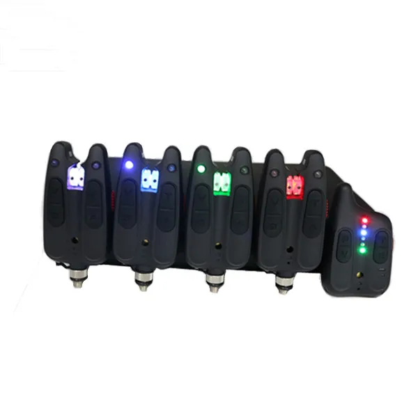 JZH-RF1118 6+1 High sensitivity nightlight waterproof Fishing Bite Alarm With CE certifications