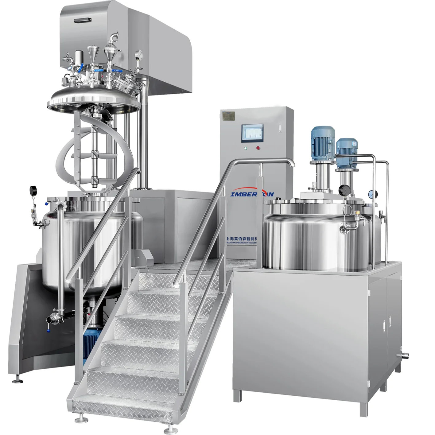 ImbersonIME-B300L Widely Used Cream Homogeneous Emulsifier,Ointment Vacuum Emulsifying Mixer,Price Of Liquid Soap Making Machine