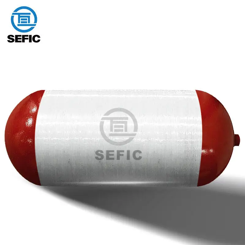 SEFIC ISO11439:2013 стандарт 406 мм 200 бар 200L CNG-2 бак типа 2 цилиндра для автомобиля NGV