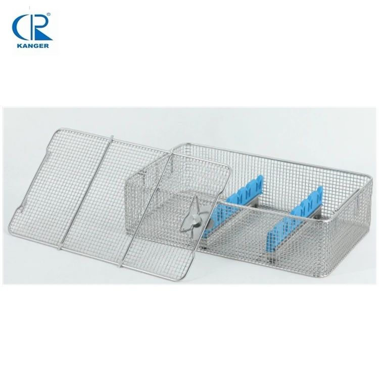 Surgical Stainless Steel Autoclave Sterilization Box For Laparoscopic Instruments