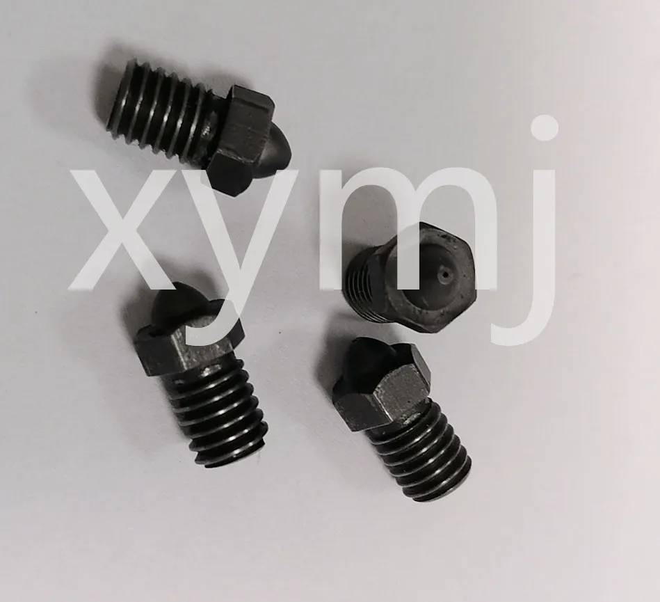 customized 0.25mm 0.4mm 0.6mm 0.8mm  high pressure precision tungsten carbide 3d printer nozzle