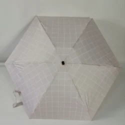 portable customized 5 fold mini travel umbrella with bag