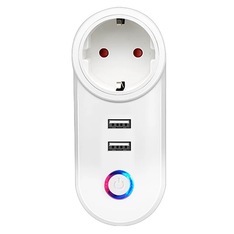 Amazon Top selling Wireless US EU UK Wifi smart wall Socket Alexa Wifi Remote Control Tuya Home Power Mini Electrical Smart Plug