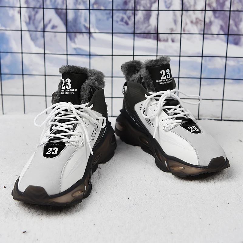 Man Flat Fashion High-top Sneakers Footwear Custom Logo Walking Style Shoes Walking Style Shoes 1